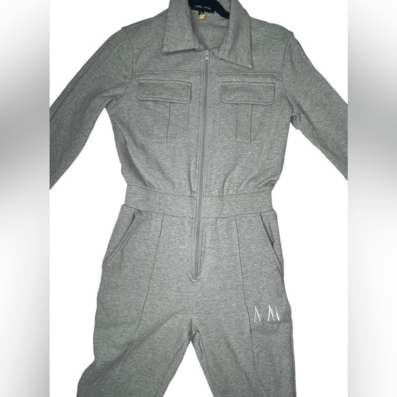 Mabel‎ Marie Gray jumpsuit jogger - Picture 4 of 6